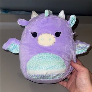 Squishmallows Drow the Dragon 7.5” NWOT